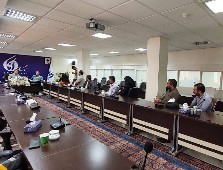 گزارش کاربینی دانشجویان کارشناسی روابط عمومی از خبر گزاری آنا