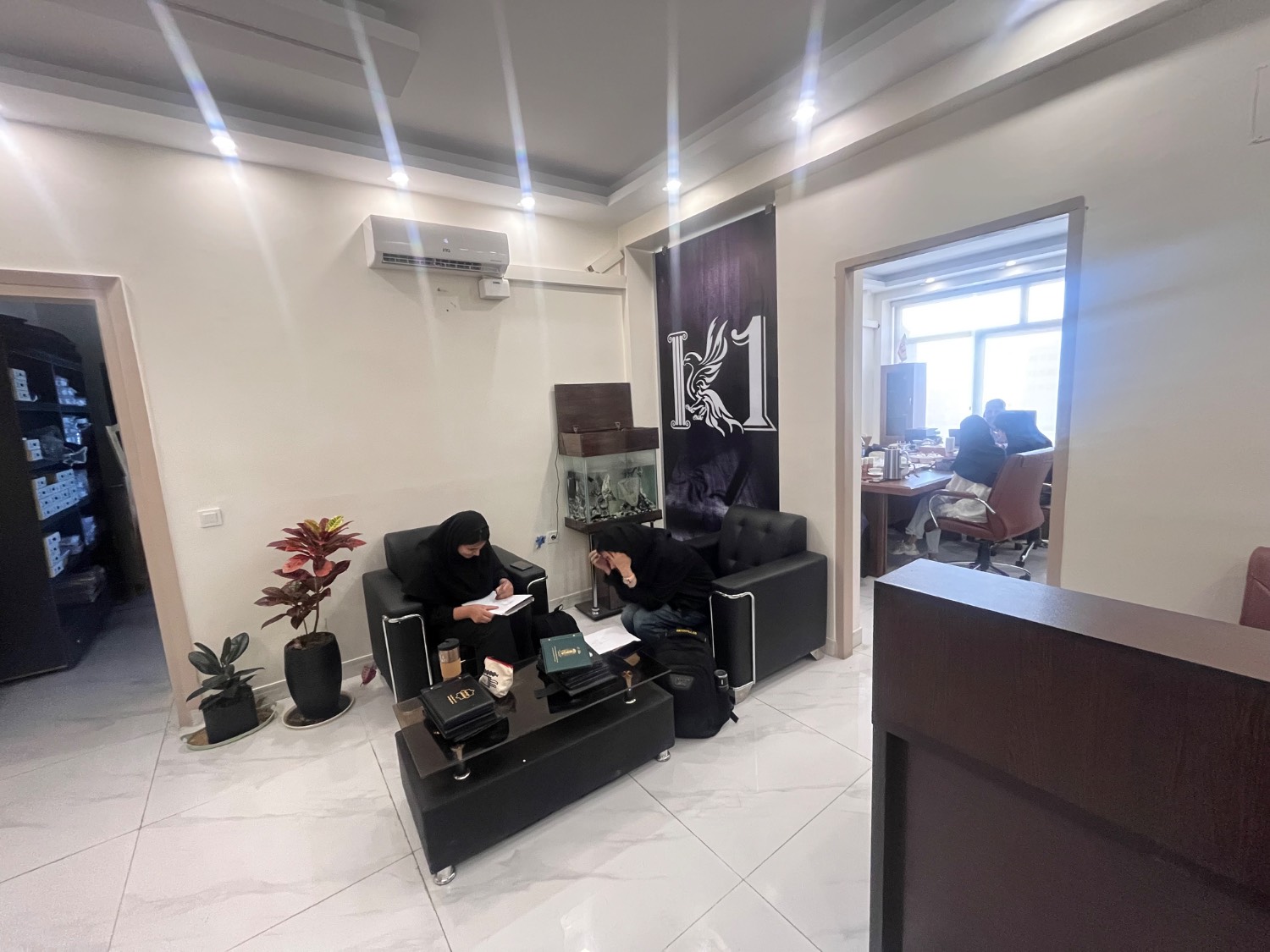 بازدید کاربینی از تولیدی آرنا طراحی دوخت 