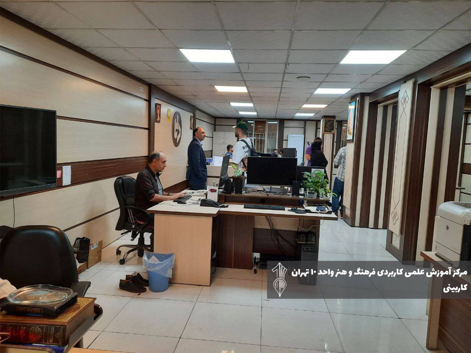 کاربینی و بازدید از خبرگزاری دانا