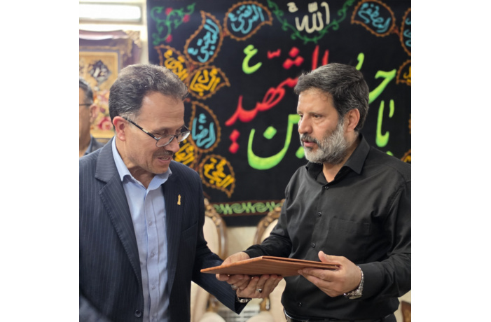دیدار و تجلیل از خانواده شهید دانشجوی جنگ رمضان دانشگاه جامع علمی کاربردی