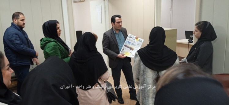 گزارش تصویری بازدید کاربینی از دفتر روزنامه ایران دیلی