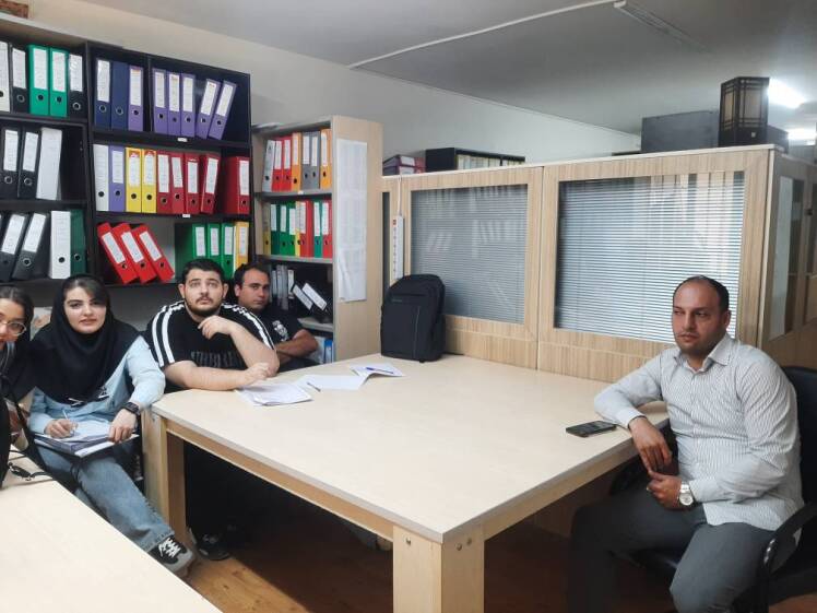 بازدید درس کاربینی دانشجویان کارشناسی حسابداری مالی از موسسه حسابرسی سپند تدبیر نیکان