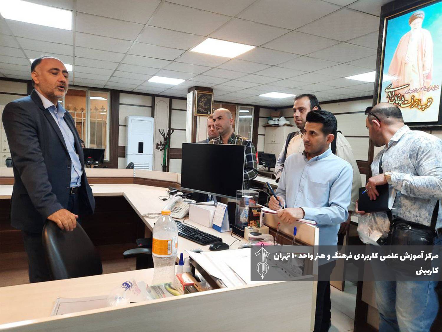 کاربینی و بازدید از خبرگزاری دانا