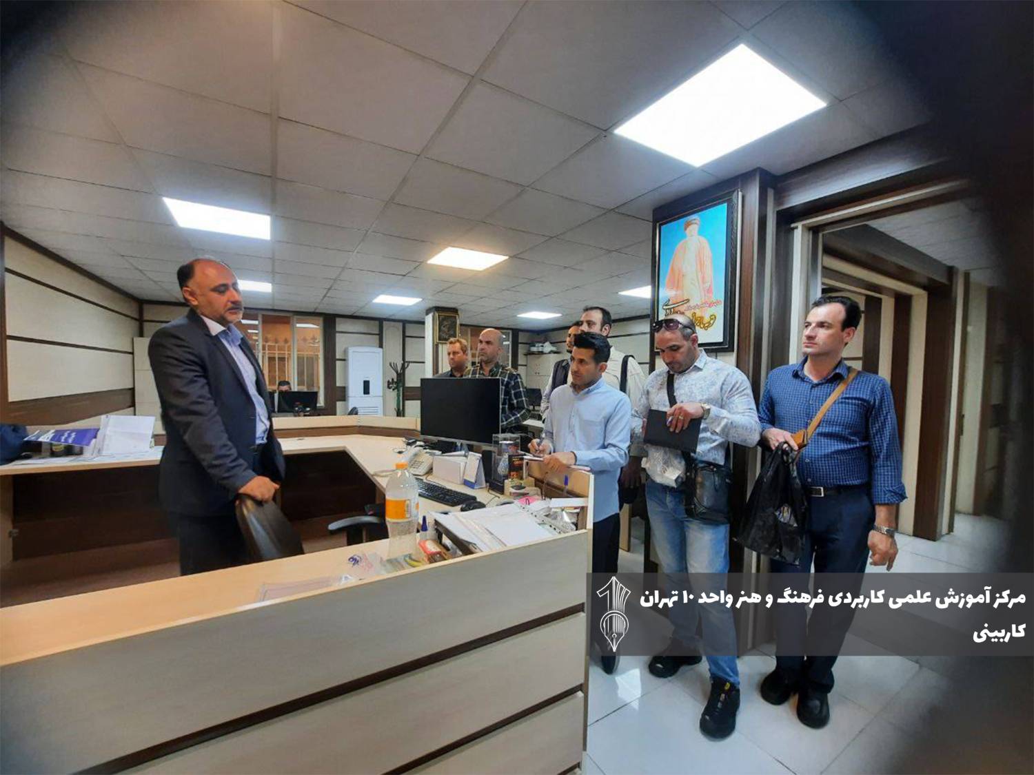 کاربینی و بازدید از خبرگزاری دانا